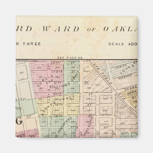 オークランド周辺3 マグネット (正面)