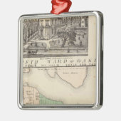 オークランド周辺4 メタルオーナメント (左)