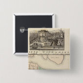 オークランド周辺4 缶バッジ (正面&裏面)