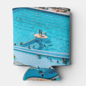 オークランド喜び：公共プールお祝い 缶クーラー (裏面)