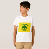 オークランド市旗(カリフォルニア州) Tシャツ (正面フル)