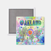 オークランド深いドリームマグネット マグネット (正面/裏面)