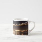 オークランド湾橋夜反射 エスプレッソカップ (右)