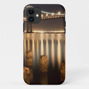 オークランド湾橋夜反射 iPhone 11 ケース