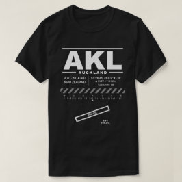 オークランド空港AKL Tシャツ