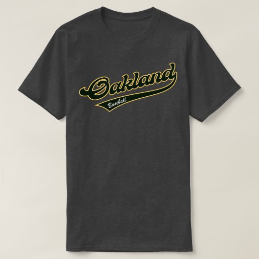オークランド野球 Tシャツ (デザイン正面)