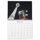 オークランド2025 カレンダー (1月 2026)