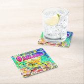 オークランド エポックアワーコースター スクエアペーパーコースター (インサイチュ)