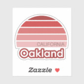 オークランド・カリフォルニアステッカー シール (シート)