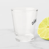 オークランド、カリフォルニアヴィンテージアーチ ショットグラス (左)