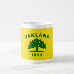 オークランド、カリフォルニア州旗 コーヒーマグカップ