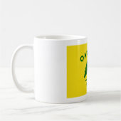 オークランド、カリフォルニア州旗 コーヒーマグカップ (左)