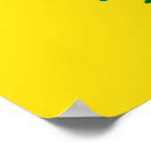 オークランド、カリフォルニア州旗 ポスター (角)