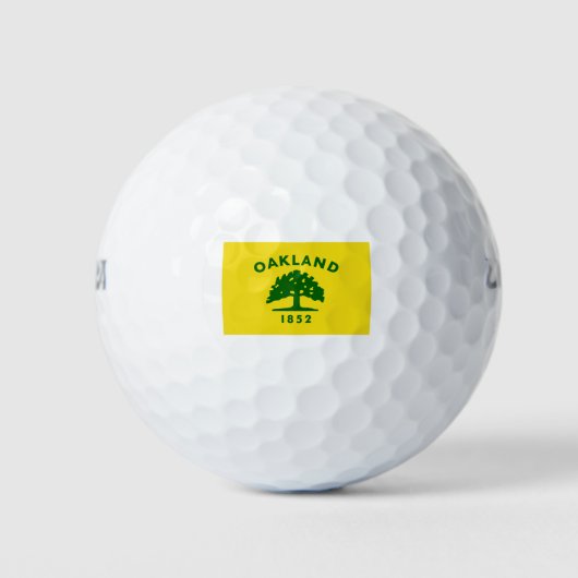 オークランド(カリフォルニア州) ゴルフボール (正面)