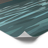 オークランド,カリフォルニア州 – ヴィンテージ旅行 ポスター (角)