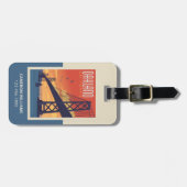 オークランド(カリフォルニア) ラゲッジタグ (正面横)