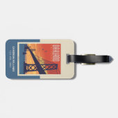 オークランド(カリフォルニア) ラゲッジタグ (裏面横)