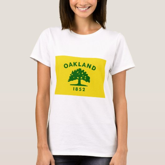 オークランド カリフォルニア Tシャツ (正面)