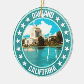 オークランド セラミックオーナメント (左)