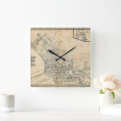 オークランド、バークレー、アラメダ スクエア壁時計 (ホーム)