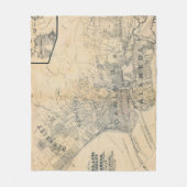 オークランド、バークレー、アラメダ フリースブランケット (正面)