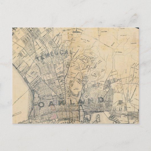 オークランド，バークレー，アラメダ ポストカード (正面)