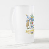 オークランド フロストグラスビールジョッキ (正面左)