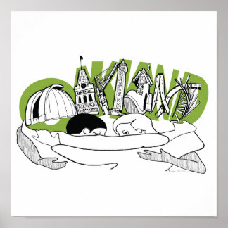 オークランド ポスター