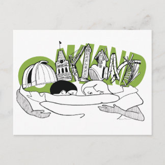 オークランド ポストカード