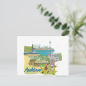 オークランド ポストカード (スタンド正面)