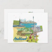 オークランド ポストカード (正面/裏面)