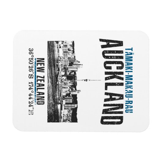 オークランド マグネット (横)