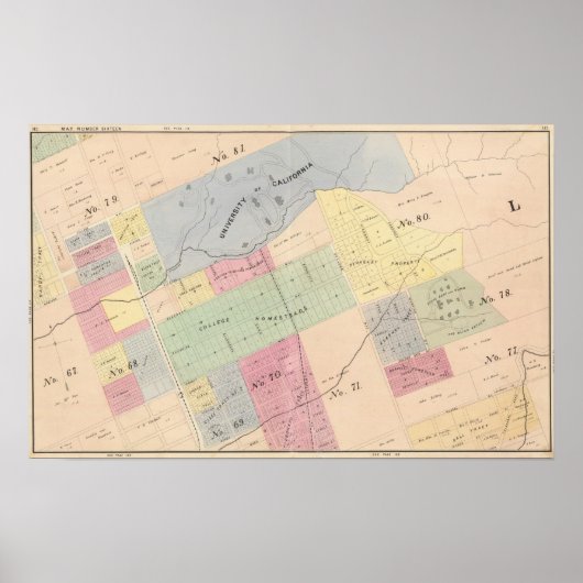 オークランド、周辺16 ポスター (正面)