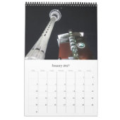 オークランドnz 2025 カレンダー (1月 2027)