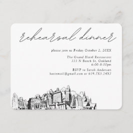 オークラン結婚ズのリハエレガントーサルディナー エンクロージャーカード