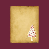 オークリスマスツリースクラップブック紙