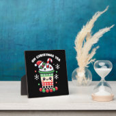 オークリスマスティーおもしろい- Bobaホリデーバブルティー フォトプラーク (インサイチュ)