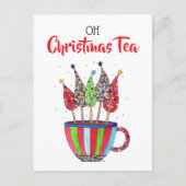 オークリスマスティーディスコの木 シーズンポストカード (正面)