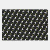 オークリスマスティー – ティー恋人クリスマスホリデー ラッピングペーパーシート (正面3)