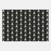 オークリスマスティー – ティー恋人クリスマスホリデー ラッピングペーパーシート (正面2)