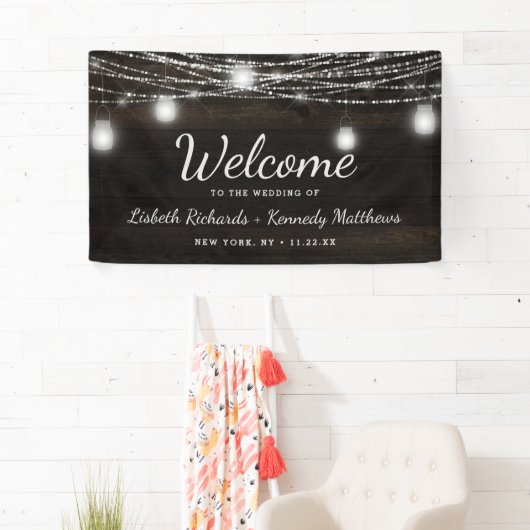 オークリッジウ素朴ッド&メイソンジャース結婚の歓迎 横断幕 (インサイチュ)