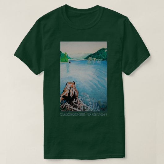 オークリッジリザーバー4 Tシャツ (デザイン正面)
