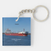 オークリンキーチェーン キーホルダー (裏面)