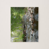 オークリークとマラードダックスの自然写真 ジグソーパズル (縦)