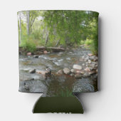 オークリークとマラードダックスの自然写真 缶クーラー (裏面)