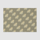 オークリーフの水彩 薄葉紙 (正面)