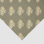 オークリーフの水彩 薄葉紙 (詳細)