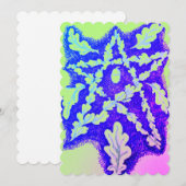 オークリーフペンタグラムネオンカラフル シーズンカード (正面/裏面)