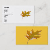 オークリーフ名刺 名刺 (正面/裏面)