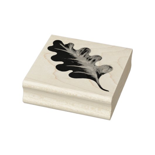 オークリーフ紅葉スクラップブック作りジャーナル ラバースタンプ (スタンプ)